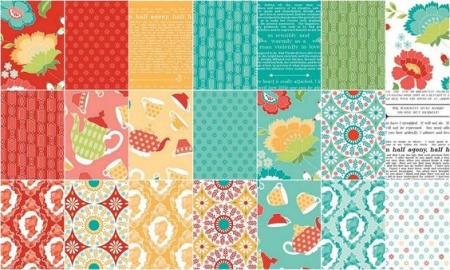 Ткань 100% хлопок [C4952-TEAL]