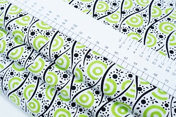 Ткань 100% хлопок [trio-c5671 kiwi]