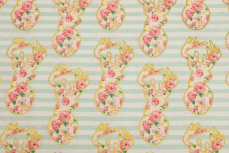 Ткань 100% хлопок [SC6892-MINT]