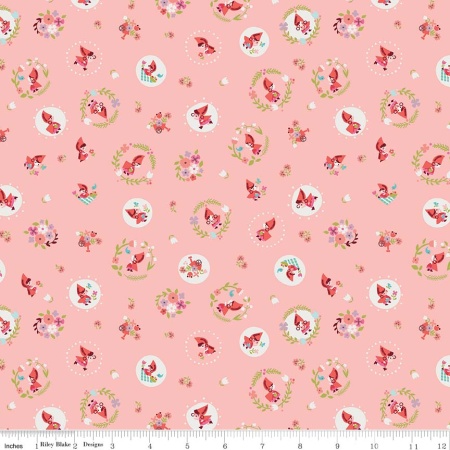 Ткань 100% хлопок [C8082-PINK]