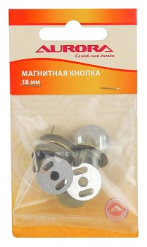 Магнитная кнопка на прокол 18 мм