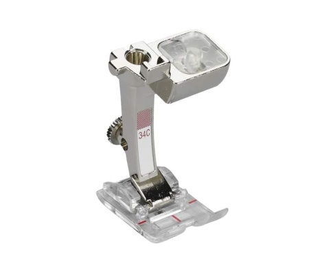 Лапка для шв. маш. №34С для реверсных ст.с прозрач.подошвой