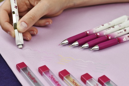 Карандаш для ткани автоматический, зеленый