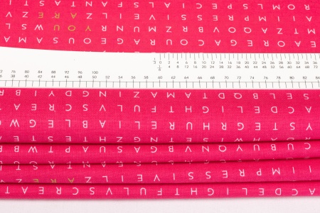 Ткань 100% хлопок [SC6664-PINK]