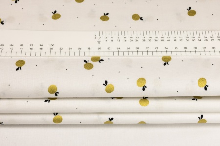 Ткань 100% хлопок [SC7512-WHITE]