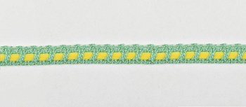 Тесьма кружевная, 12мм, цвет мультиколор, Mauri Angelo (7319EL/PL4/LY4) Тесьма кружевная, 12мм, цвет мультиколор, Mauri Angelo (7319EL/PL4/LY4)