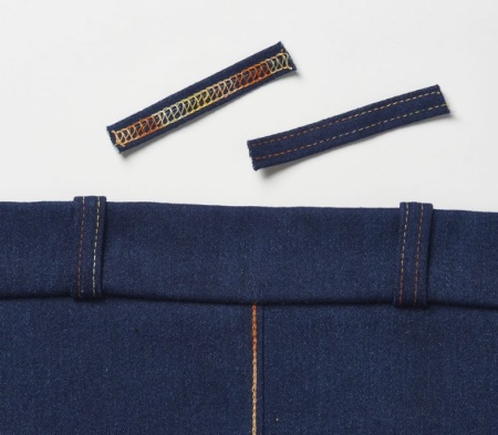 Оверлочная лапка для поясной петли для Bernette Funlock 42 и 48