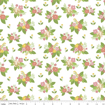 Ткань 100% хлопок [C7274-WHITE]