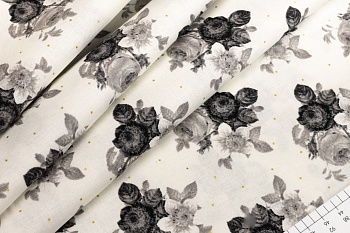 Ткань 100% хлопок [SC8072-CREAM]