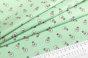 Ткань 100% хлопок [SC6663-MINT]