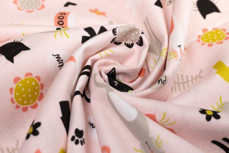 Ткань 100% хлопок [C6560-PINK]