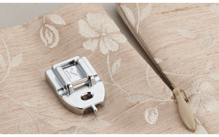 Лапка F080 для втачивания потайной молнии Brother