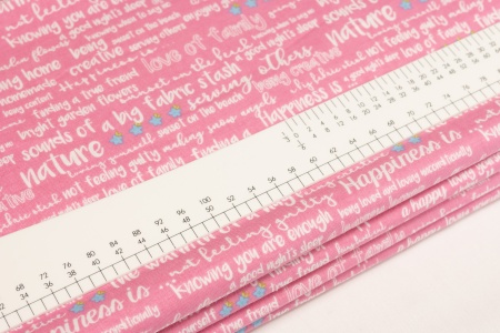 Ткань 100% хлопок [C7454-PINK]