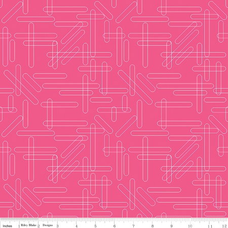 Ткань 100% хлопок [C6661-PINK]