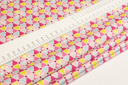 Ткань 100% хлопок [C6535-PINK]