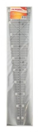 Линейка для пэчворка (клиновидная)