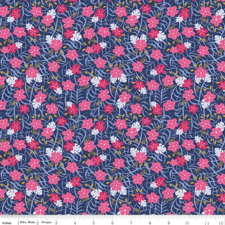 Ткань 100% хлопок [SC7612-NAVY]