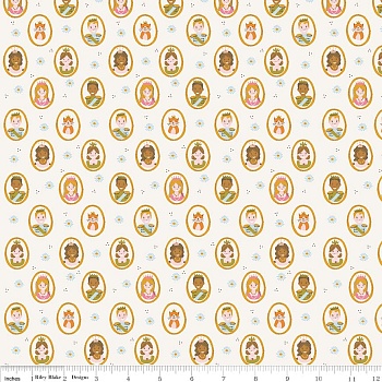 Ткань 100% хлопок [C7093-CREAM]