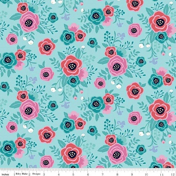 Ткань 100% хлопок [C8201-MINT]