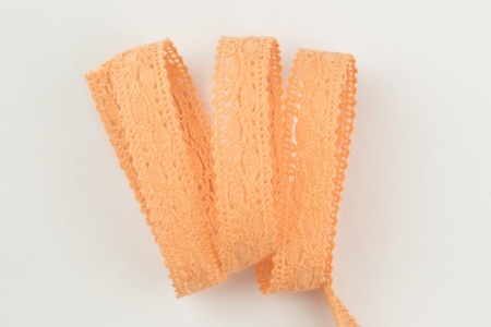 Тесьма кружевная, 21мм,  цвет персиковый, ALFA Тесьма кружевная, 21мм,  цвет персиковый, ALFA