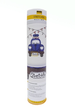 Флизелин клеевой на бумажной основе для эластичных тканей Stretchfix, 30см*5м, прозрачный Флизелин клеевой на бумажной основе для эластичных тканей Stretchfix, 30см*5м, прозрачный