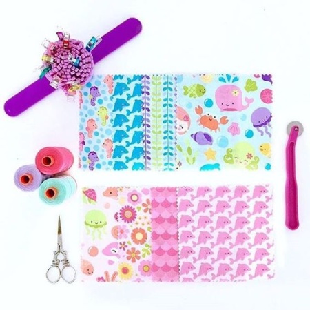 Ткань 100% хлопок [C5961-PINK]