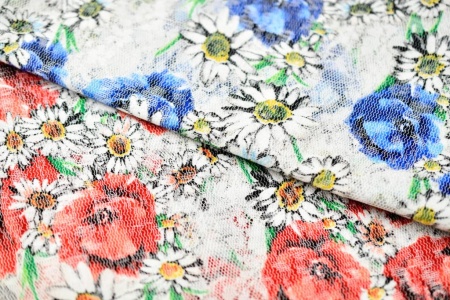 Кружевное полотно 65% полиэстер, 35% хлопок [261560-8]