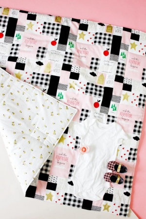 Ткань 100% хлопок [SC7510-PINK]