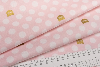 Ткань 100% хлопок [SC8912-PINK]