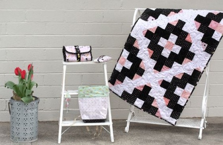 Ткань 100% хлопок [C7843-PINK]