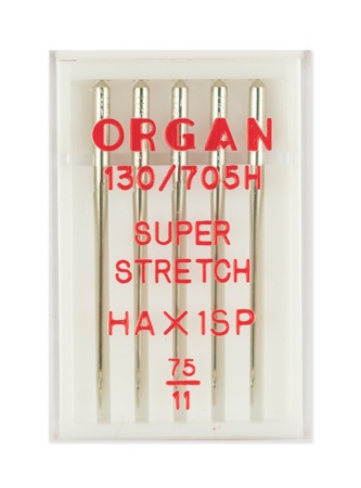 Иглы супер cтретч № 75, 5 шт