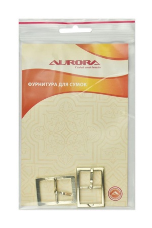 Пряжка  золото, 19мм Aurora