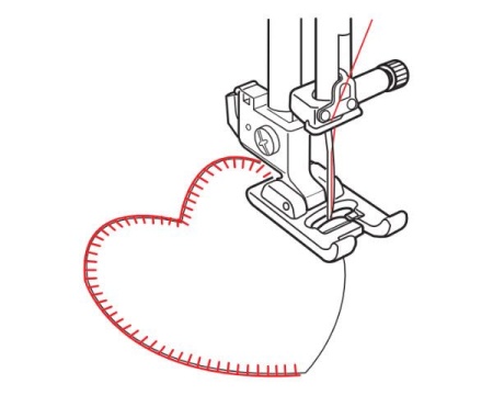 Лапка вышивальная для Bernette 33 и 35