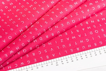 Ткань 100% хлопок [SC6664-PINK]