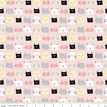 Ткань 100% хлопок [C7841-PINK]