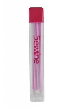 Набор запасных грифелей, 6шт, розовый, Sewline