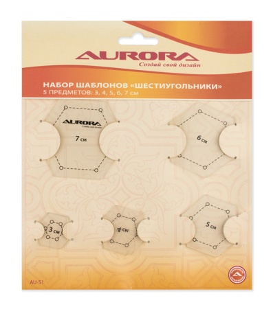 Набор шаблонов "Шестиугольники" Набор шаблонов "Шестиугольники"