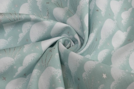 Ткань 100% хлопок [SC8685-MINT]