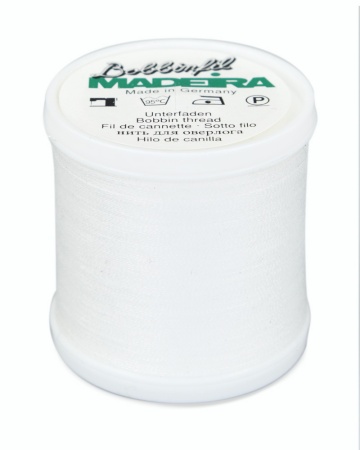 Нитки вышивальные Bobbinfil №70 (500м) белые Нитки вышивальные Bobbinfil №70 (500м) белые