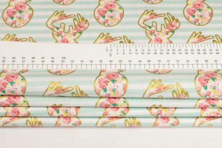 Ткань 100% хлопок [SC6892-MINT]