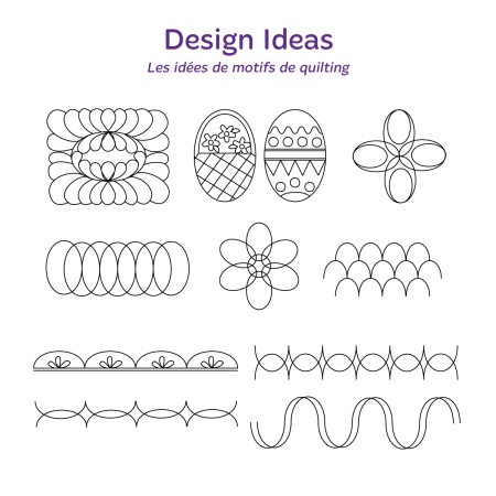 Линейка Oval В 10'' & 6'' 