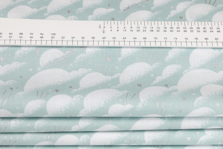 Ткань 100% хлопок [SC8685-MINT]