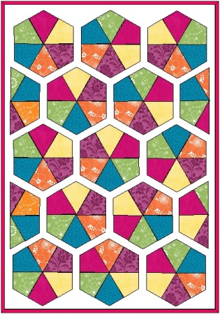 Линейка для пэчворка "Воздушный змей"