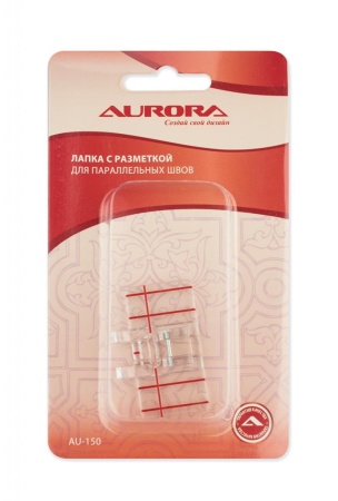 Лапка с разметкой для параллельных швов Aurora Лапка с разметкой для параллельных швов Aurora