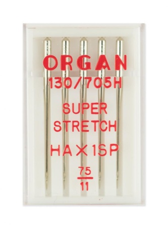 Иглы супер cтретч № 75, 5 шт