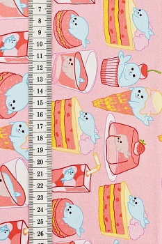 Ткань 100% хлопок, цифровая печать [AL-RU1021]