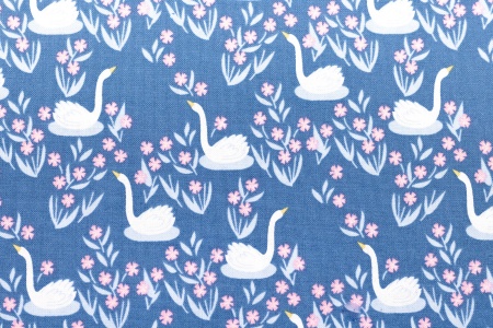 Ткань 100% хлопок [C8823-BLUE]