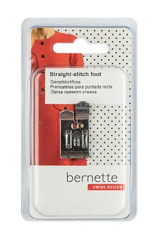 Лапка прямострочная для Bernette (для базовых операций и пэчворка)