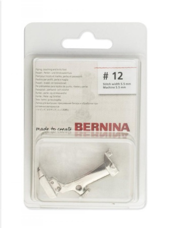 Лапка №12 д/обработки трикотажа 5мм Bernina Лапка №12 д/обработки трикотажа 5мм Bernina