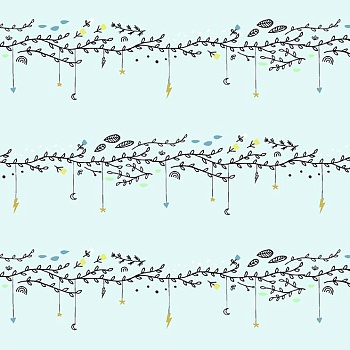 Ткань 100% хлопок [MD7852-AQUA-D]